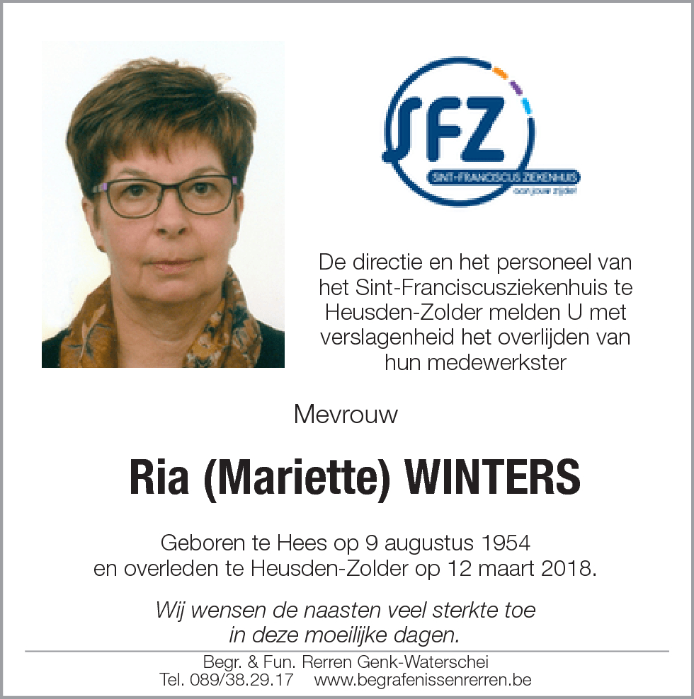 Ria WINTERS