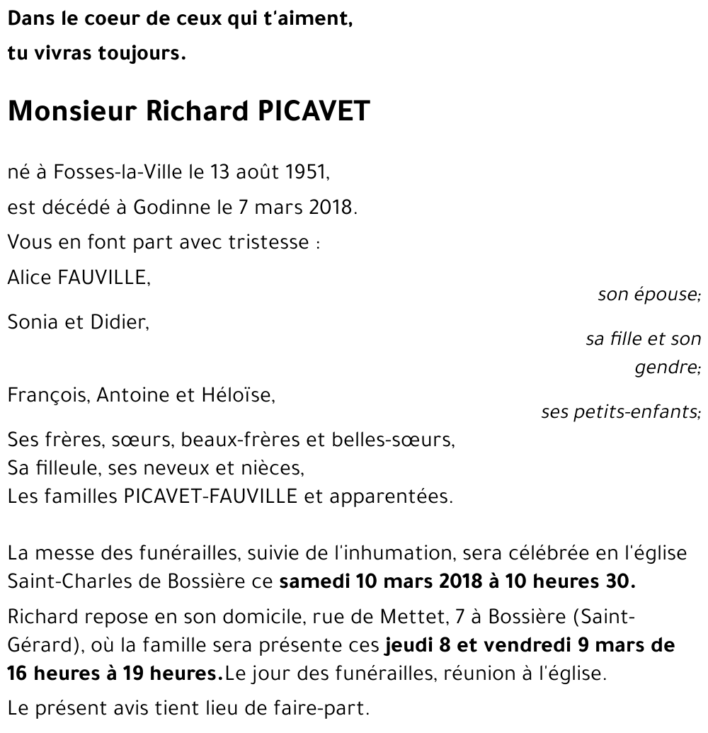 Richard PICAVET