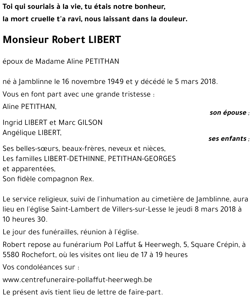 Robert LIBERT