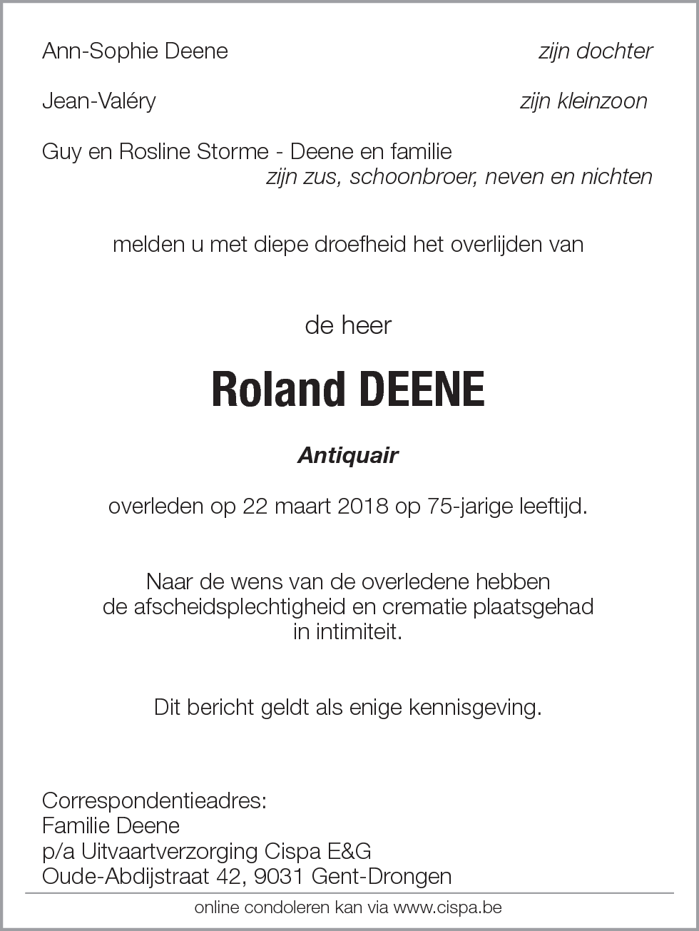Roland Deene