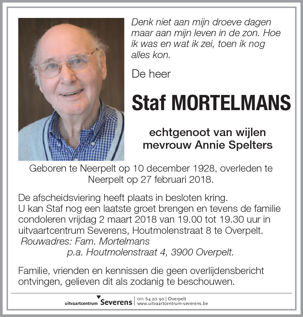 Staf Mortelmans