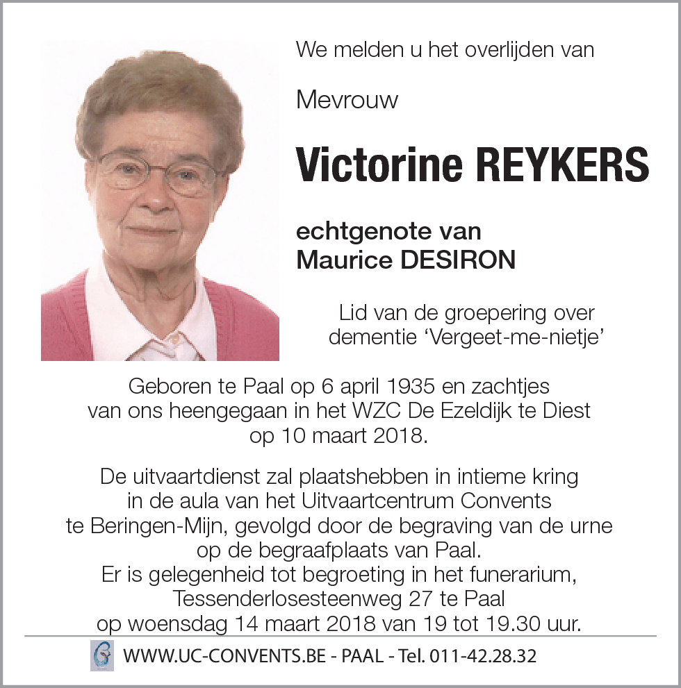 Victorine Reykers