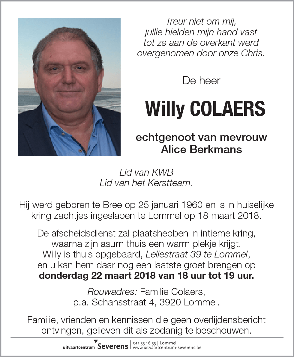 Willy Colaers