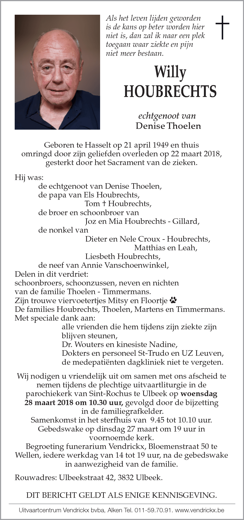 Willy houbrechts