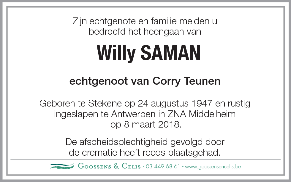 Willy Saman