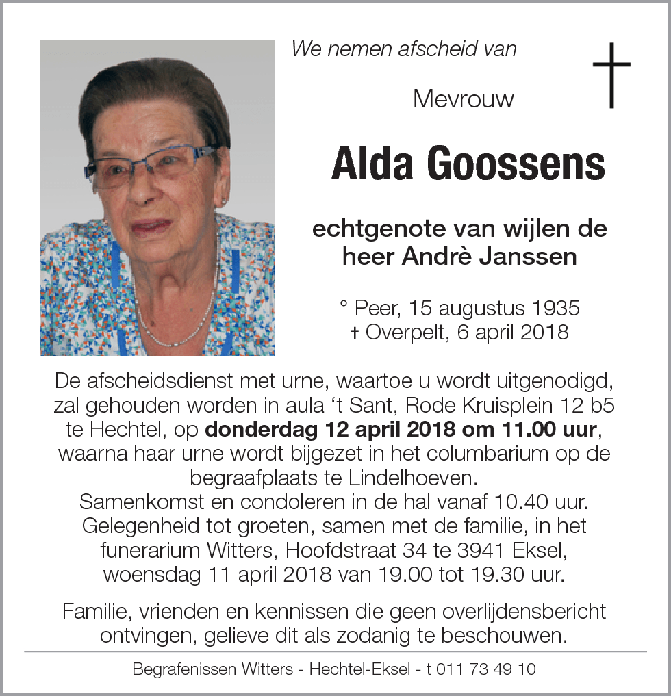 Alda GOOSSENS