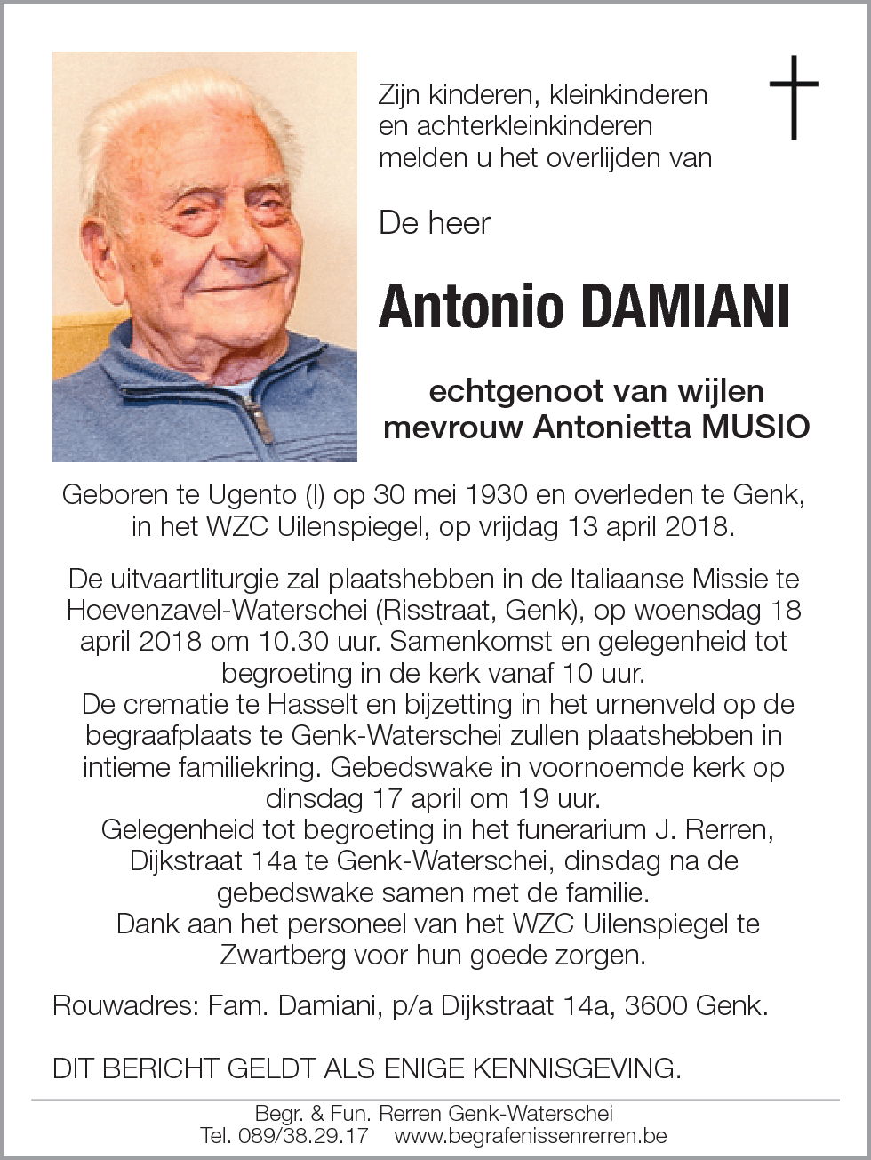 Antonio DAMIANI