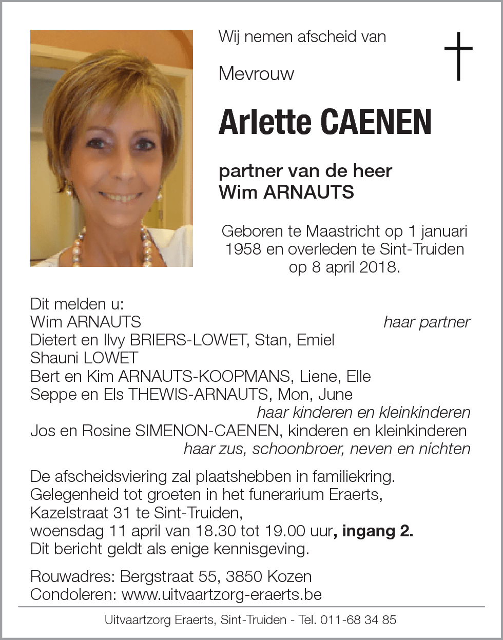 Arlette Caenen