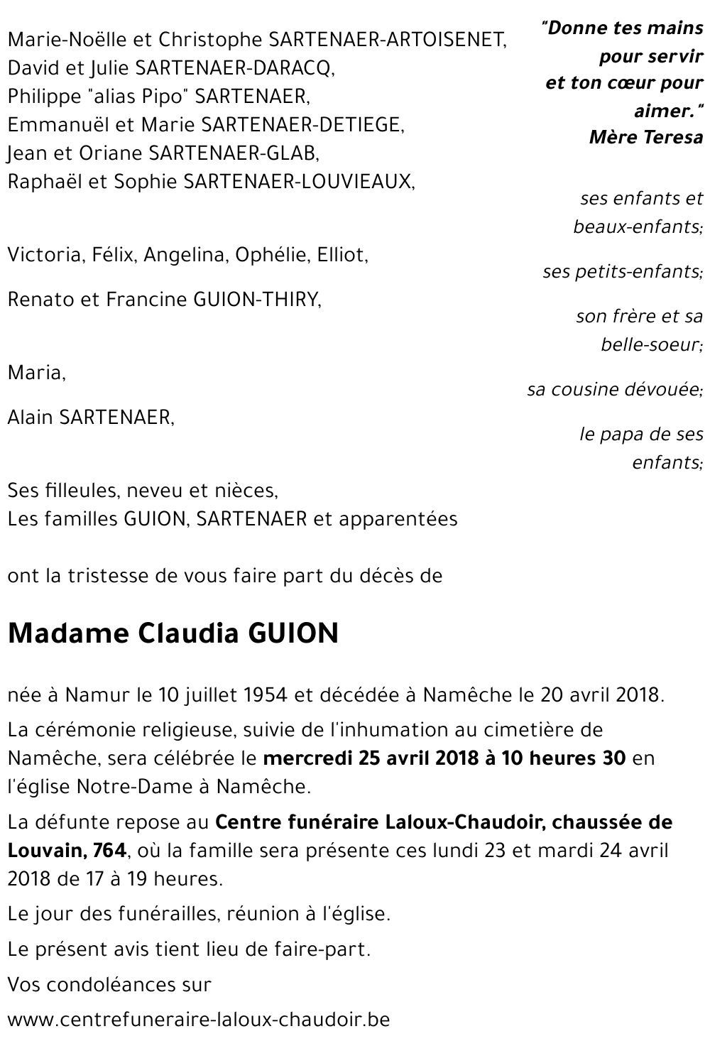 Claudia GUION