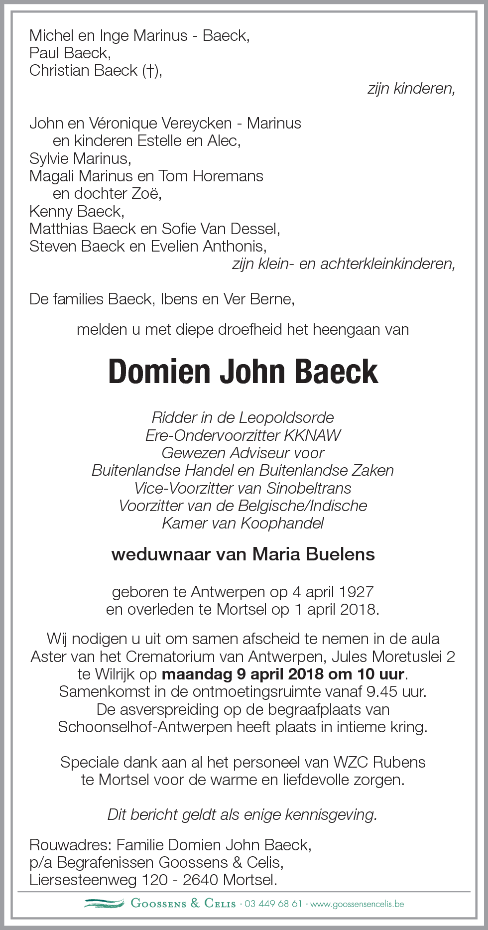 Domien Baeck