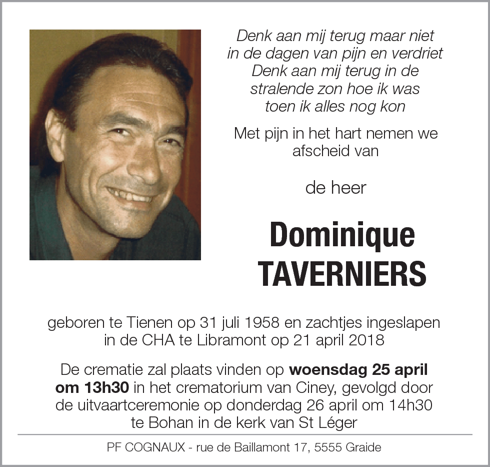 Dominique Taverniers