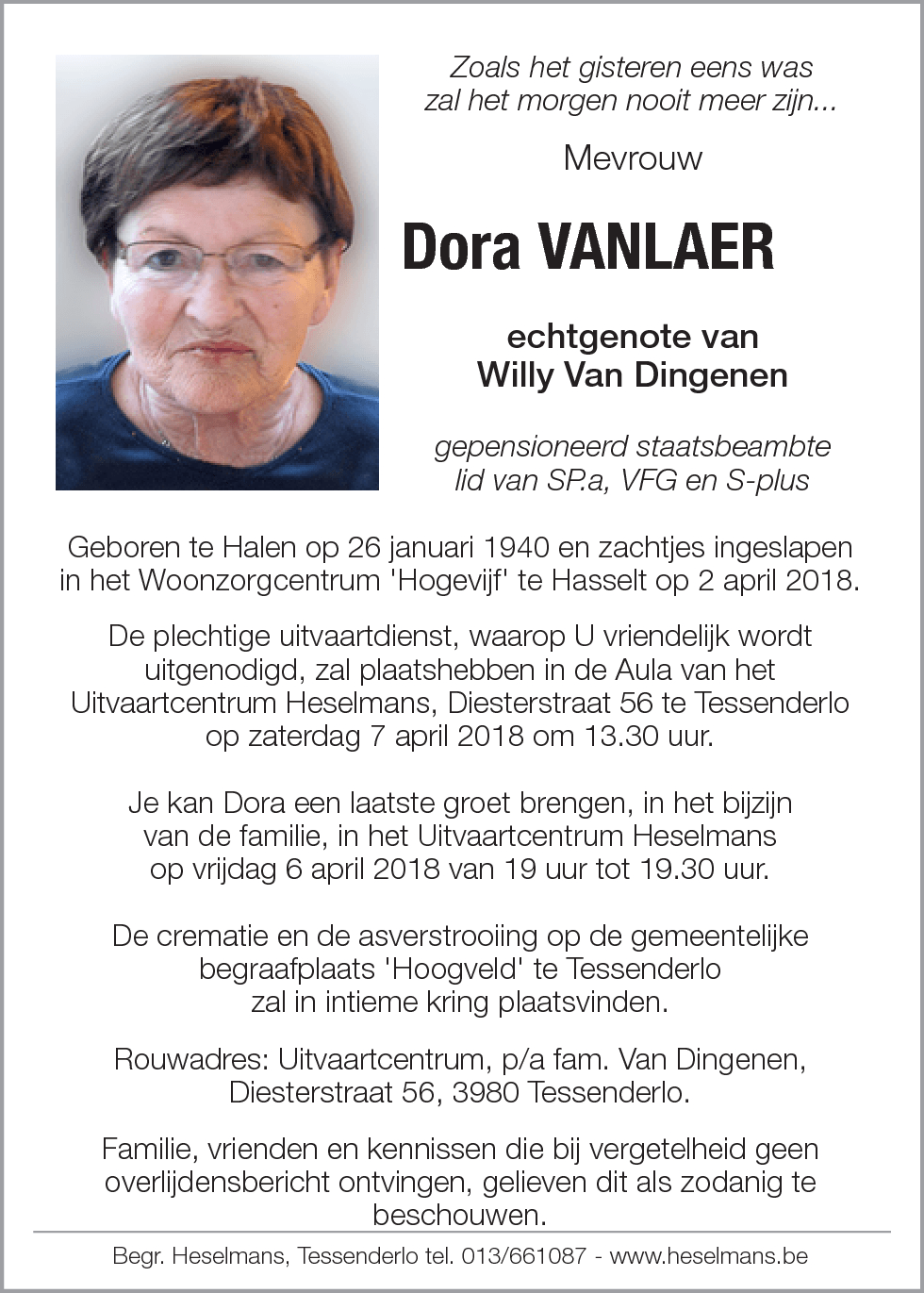 Dora Vanlaer