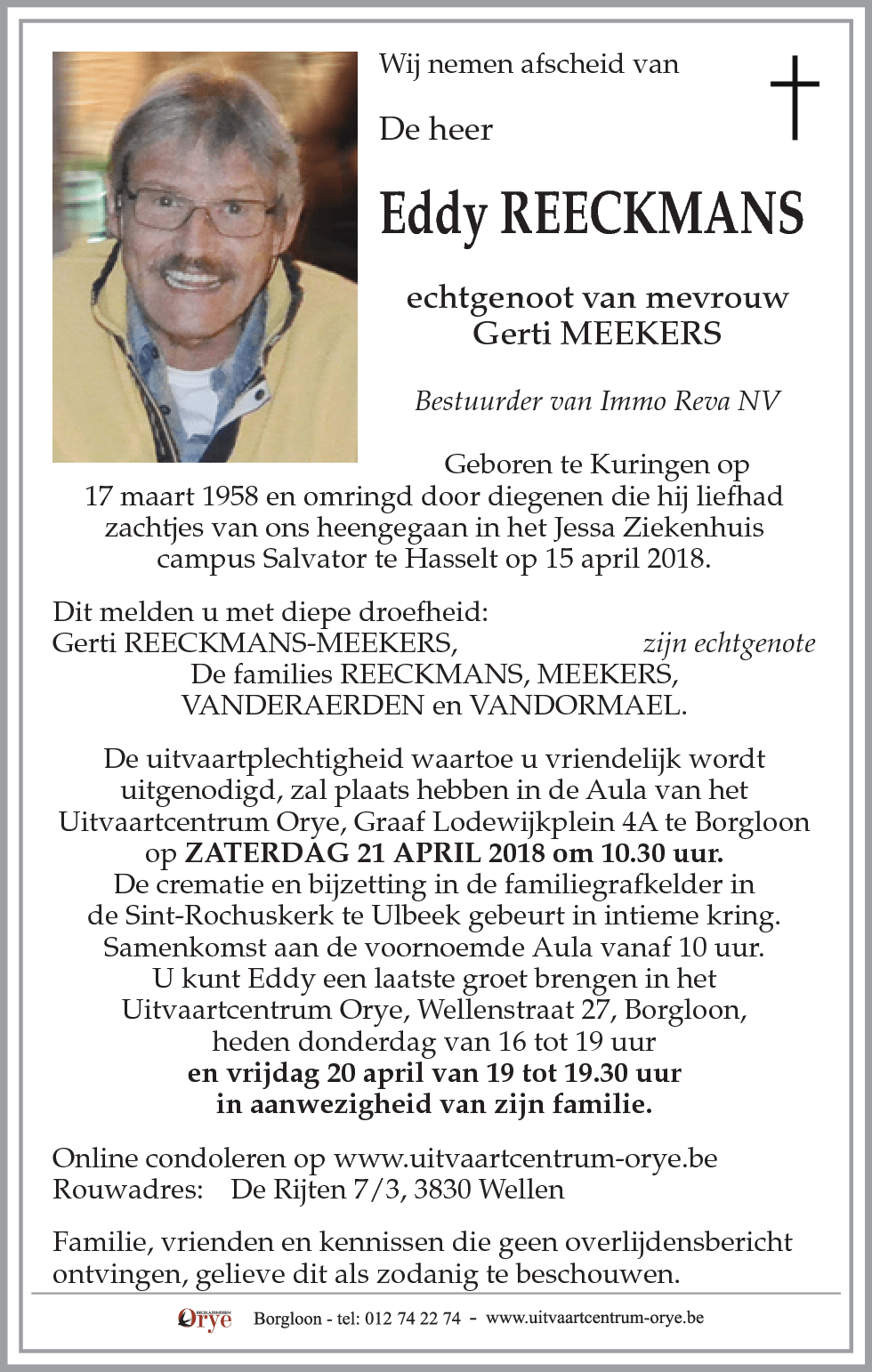 Eddy Reeckmans