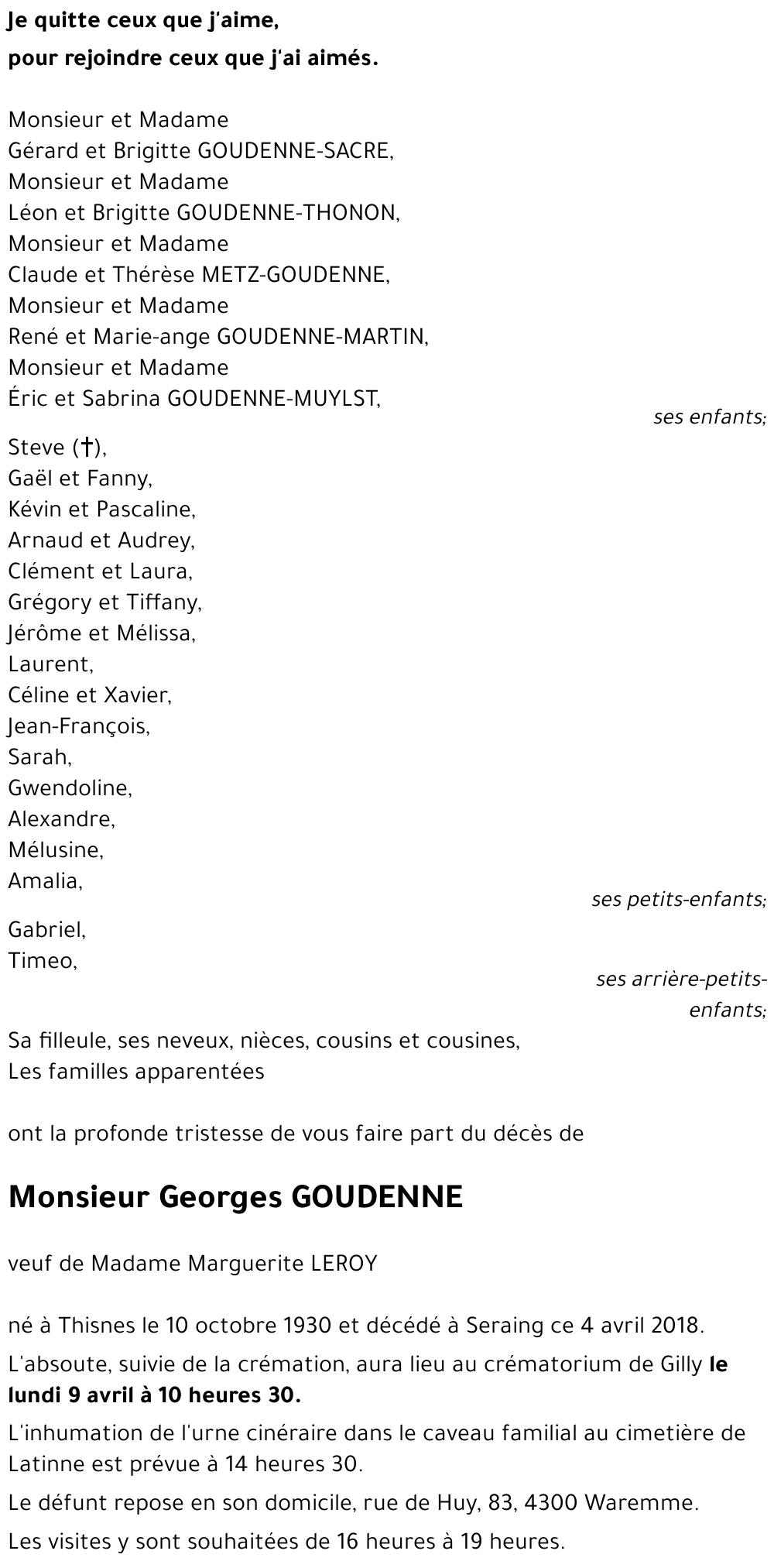 Georges GOUDENNE
