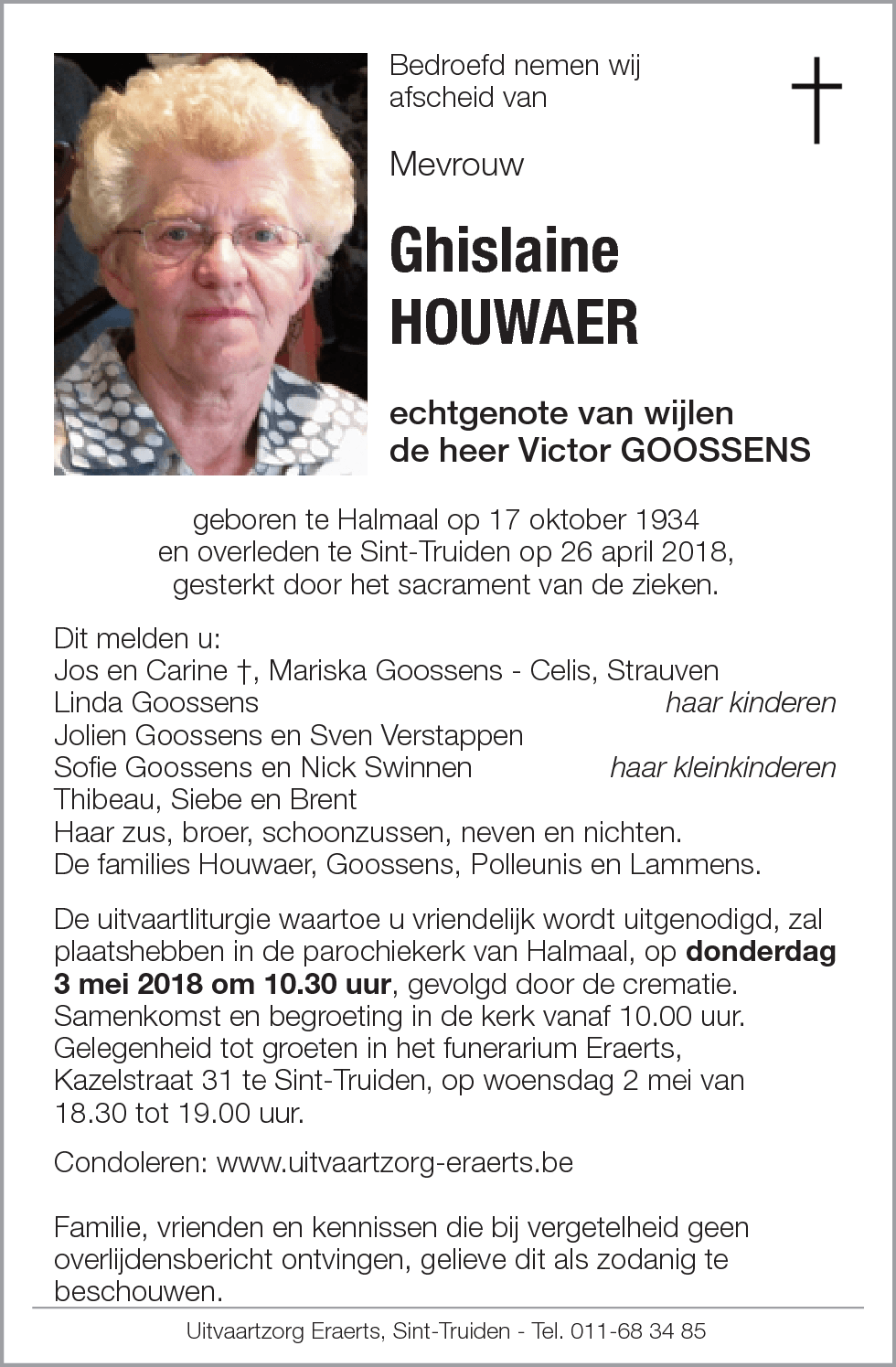 Ghislaine Houwaer