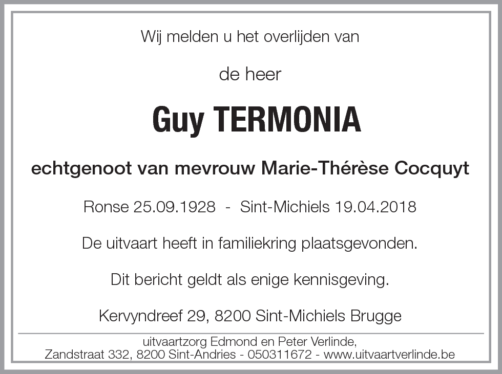 Guy Termonia