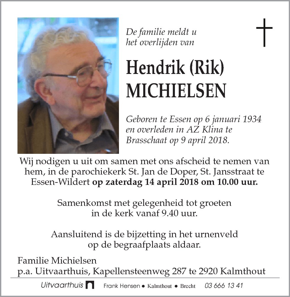 Hendrik (Rik) Michielsen
