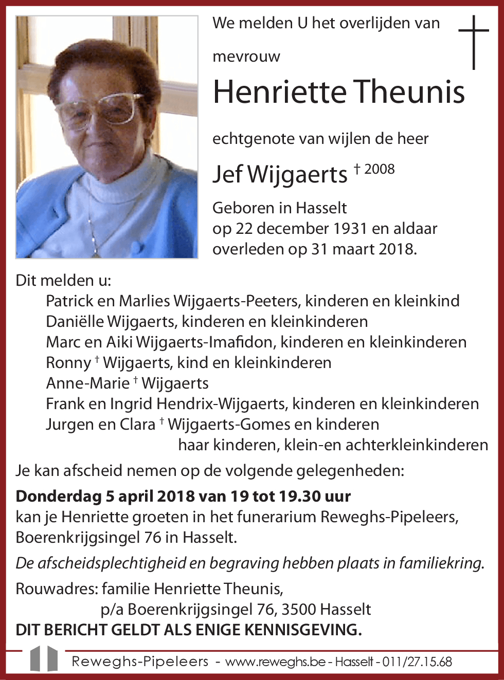 Henriette Theunis