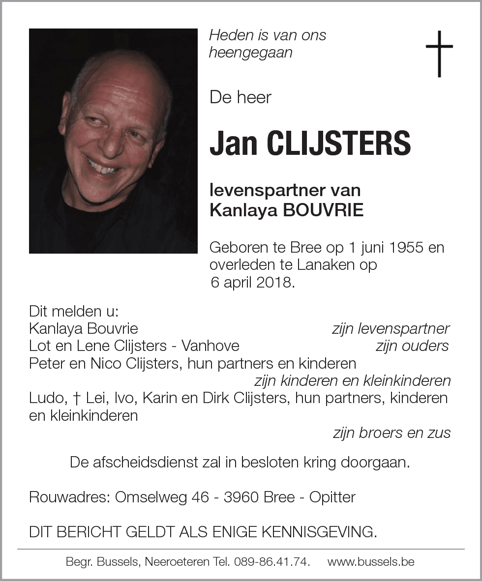 Jan CLIJSTERS