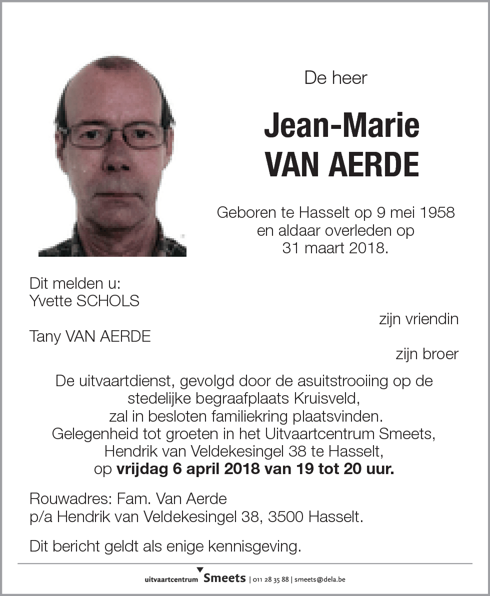 Jean-Marie Van Aerde