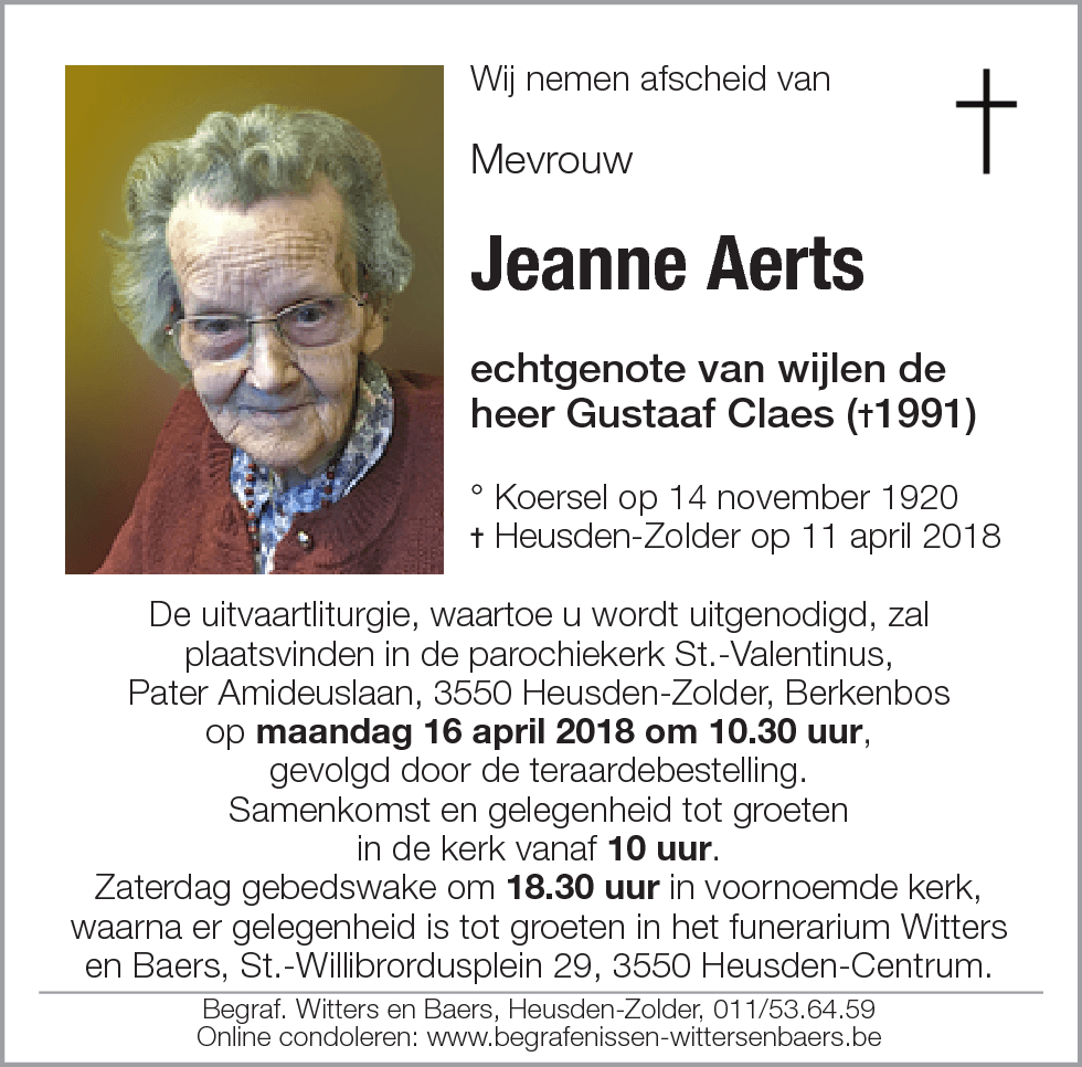 Jeanne Aerts