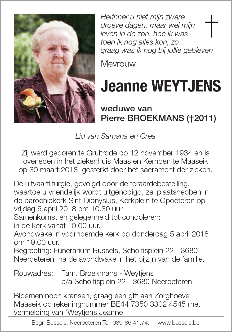 Jeanne WEYTJENS
