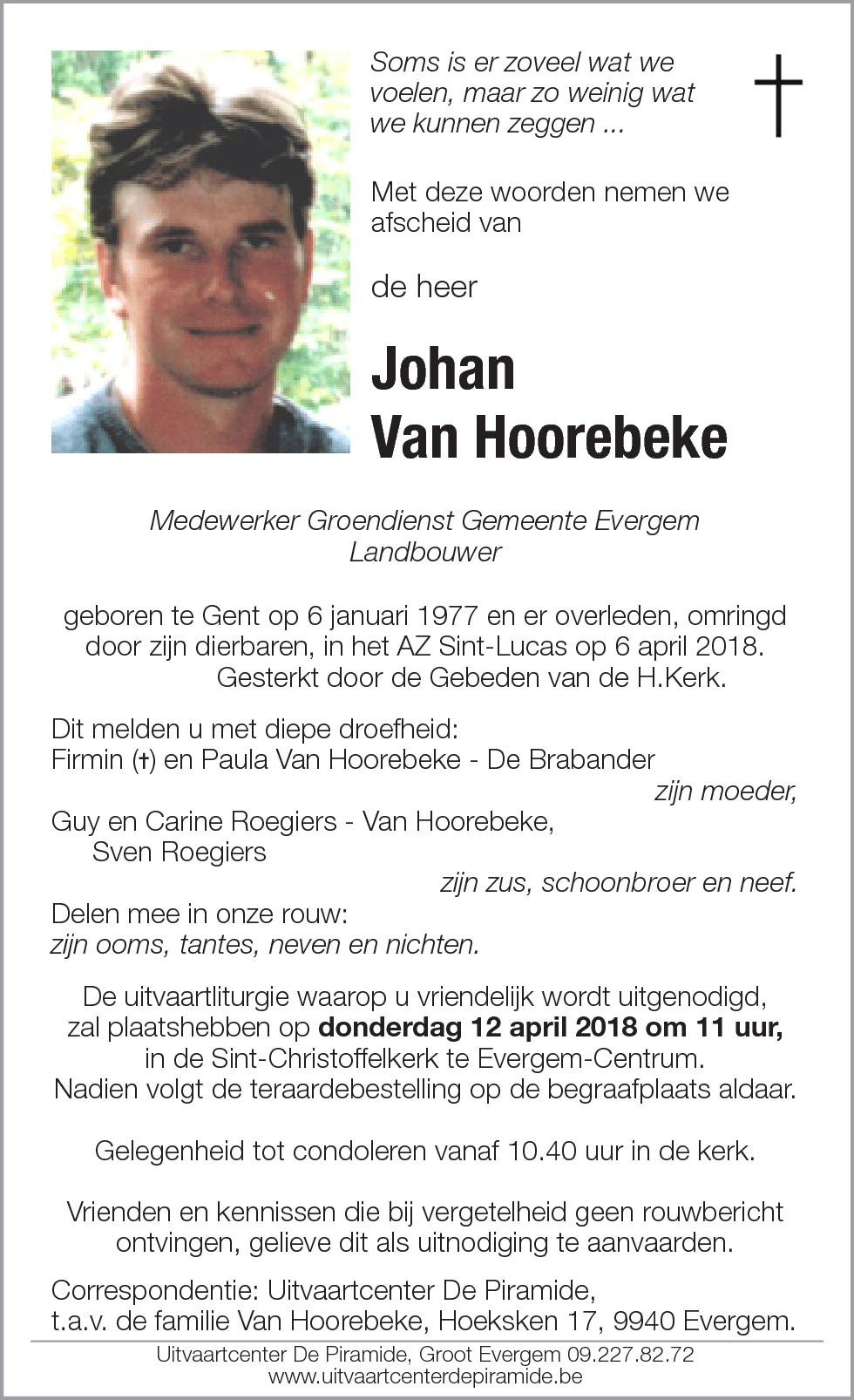 Johan Van Hoorebeke
