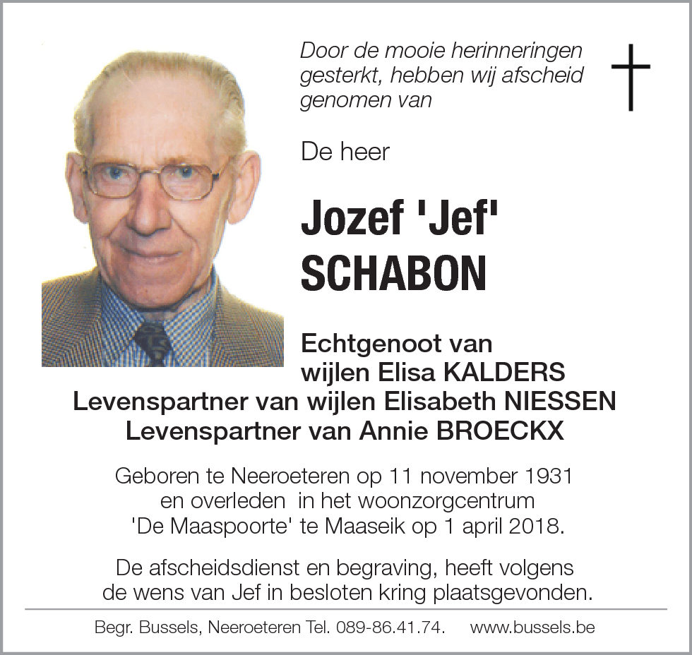 Jozef 'Jef' Schabon