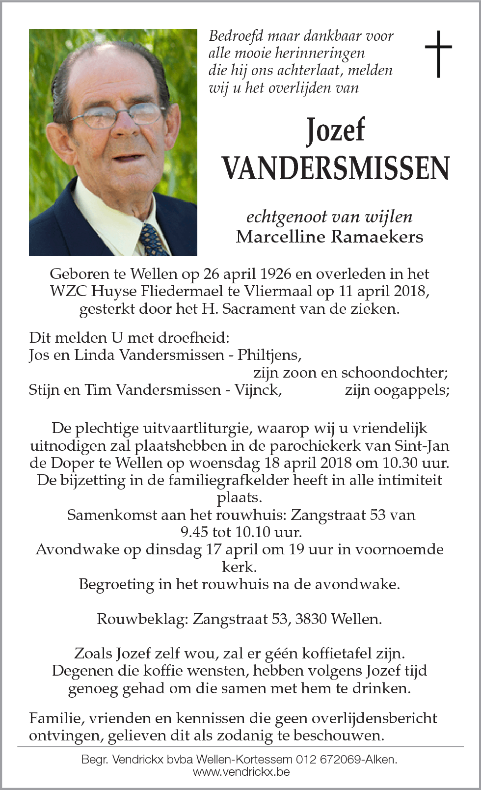 Jozef Vandersmissen