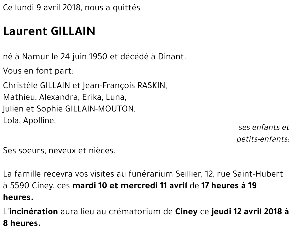 Laurent GILLAIN