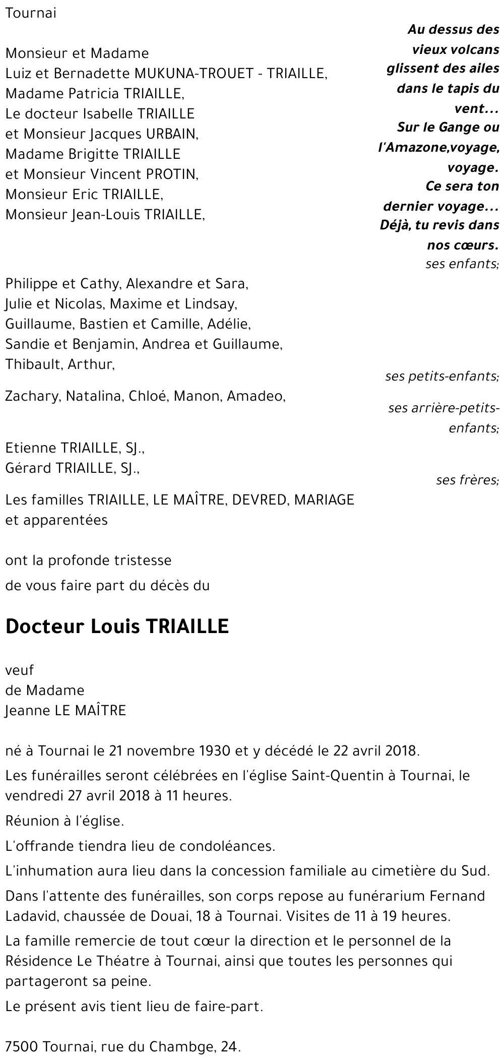 Louis TRIAILLE