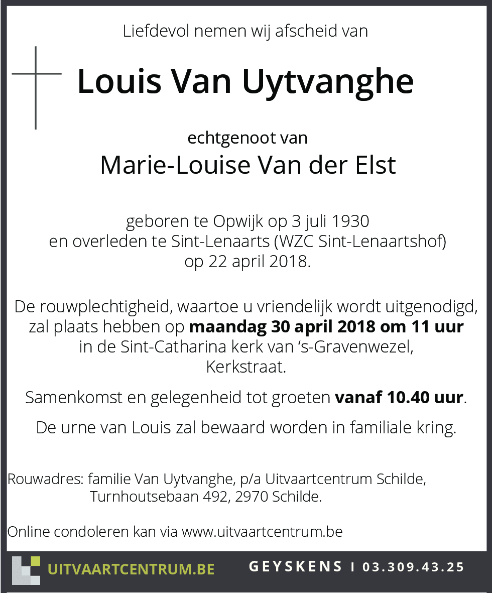 Louis Van Uytvanghe