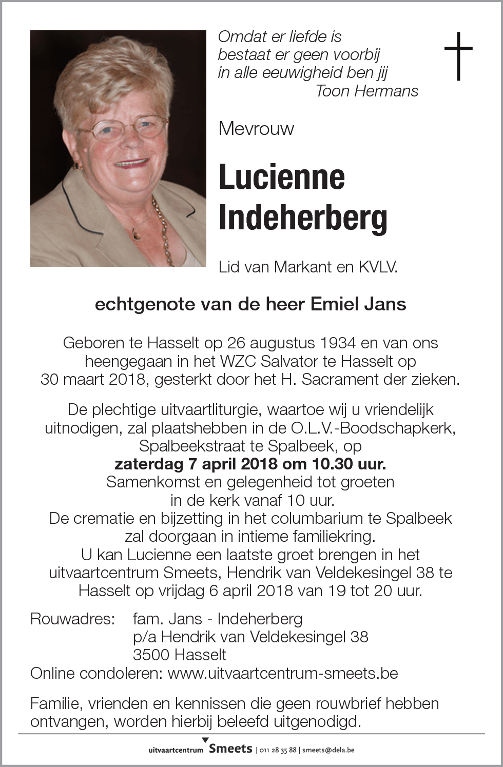 Lucienne Indeherberg