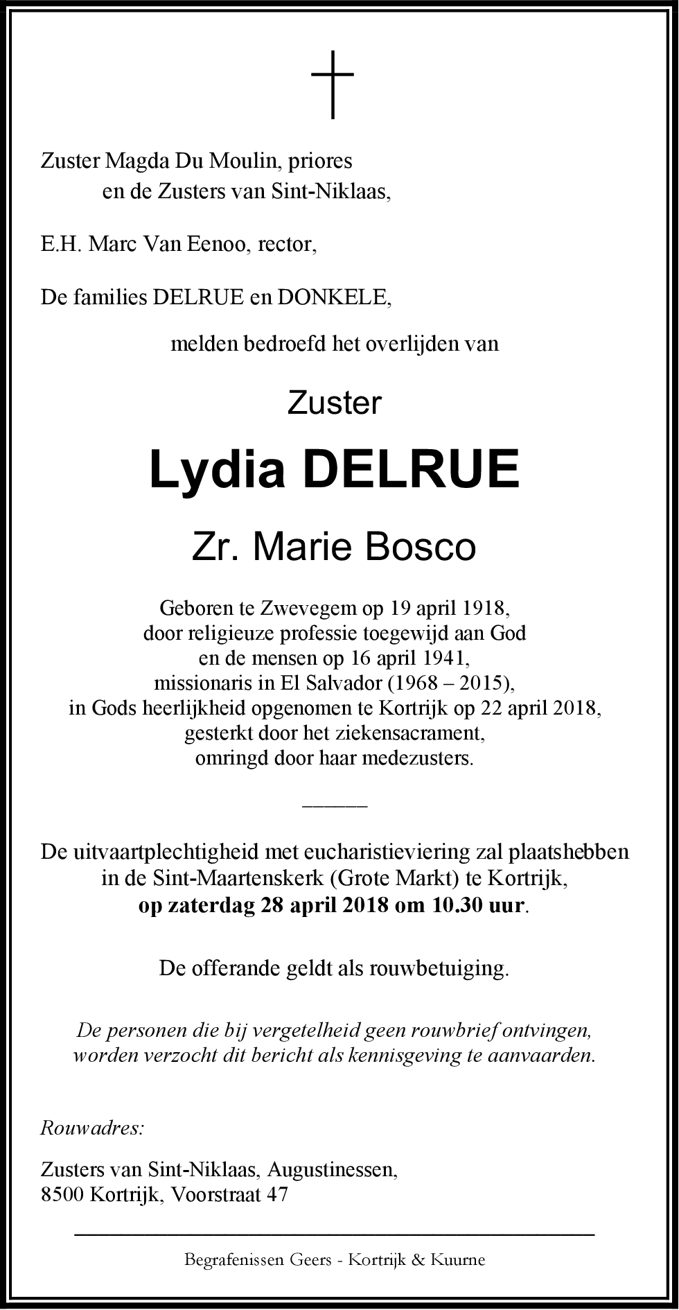 Lydia DELRUE