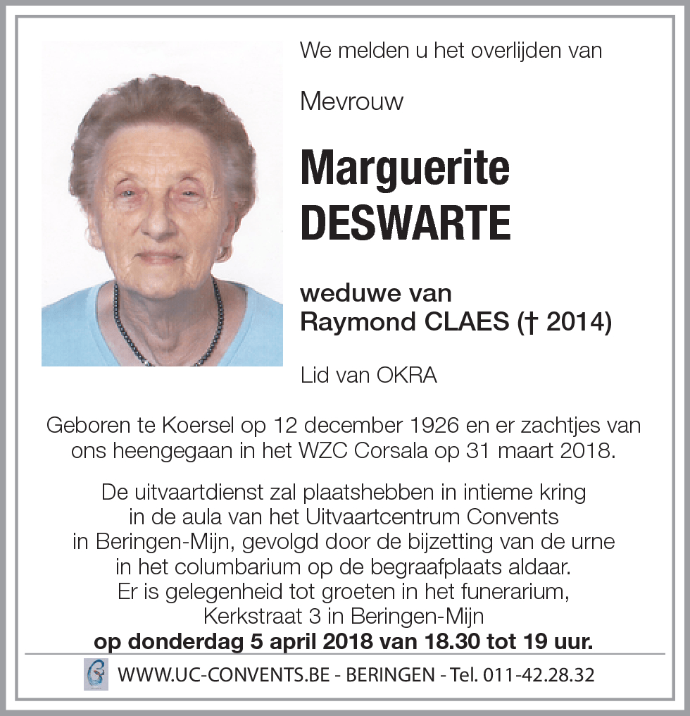 Marguerite Deswarte