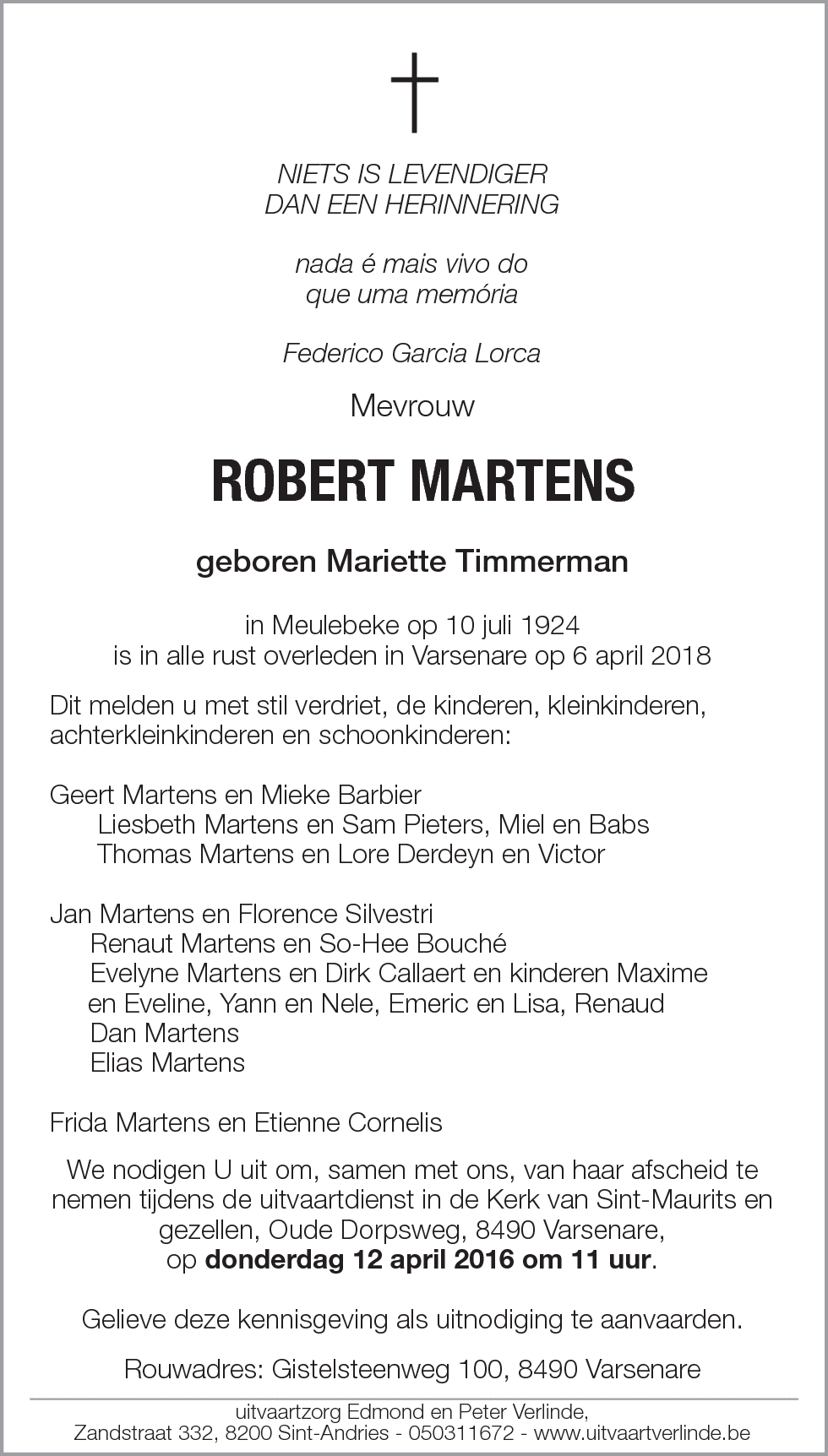 Maria Henriette Timmerman