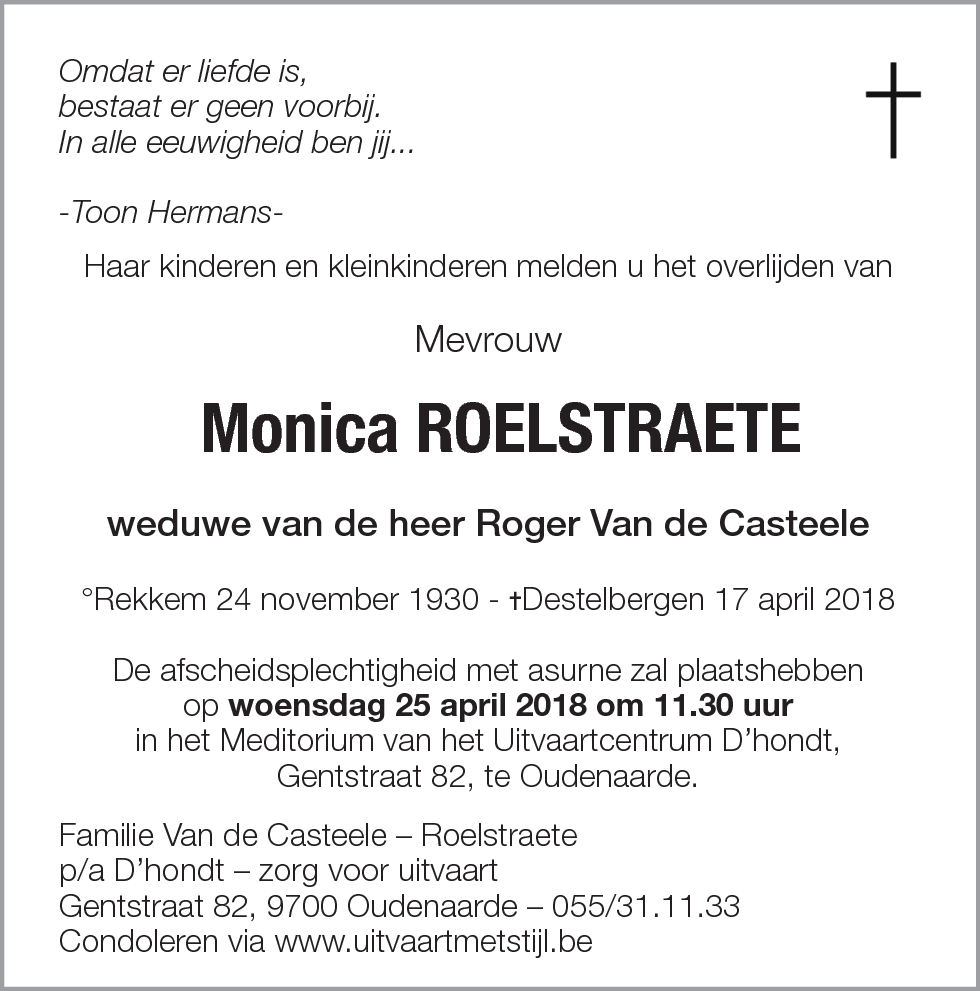 Monica Roelstraete