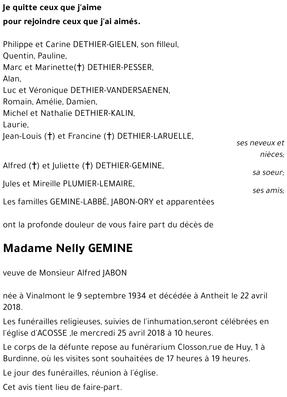 Nelly GEMINE