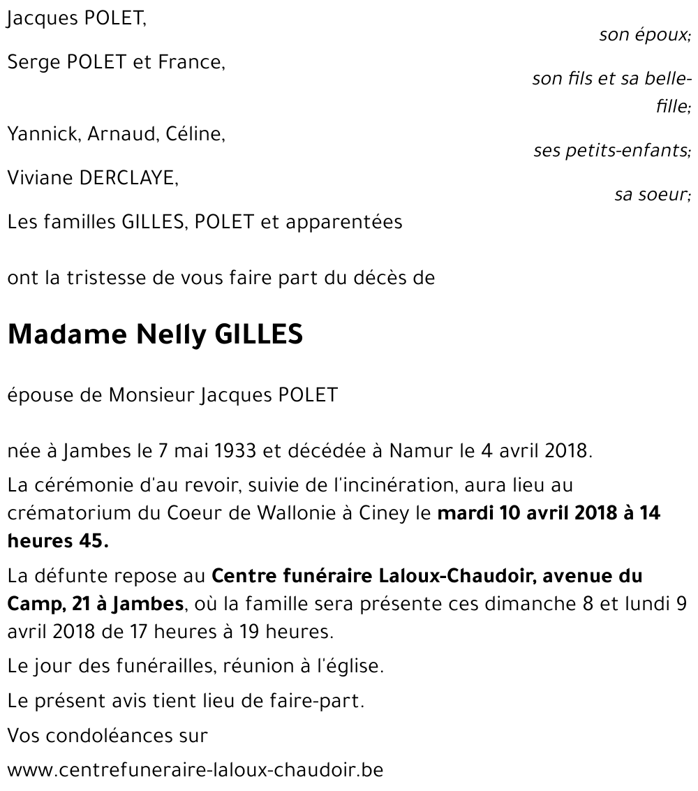 Nelly GILLES