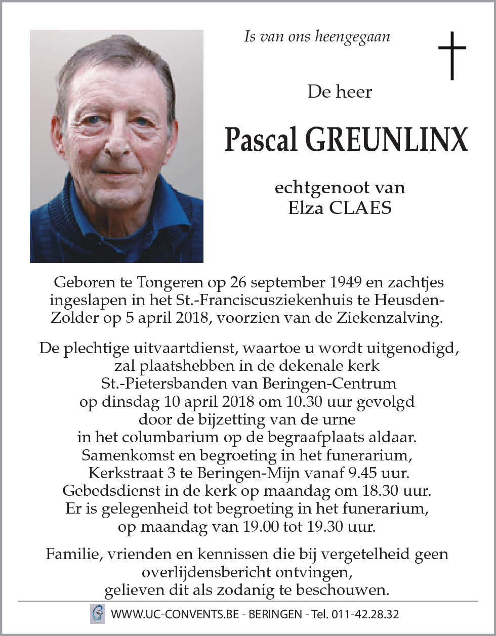 Pascal Greunlinx