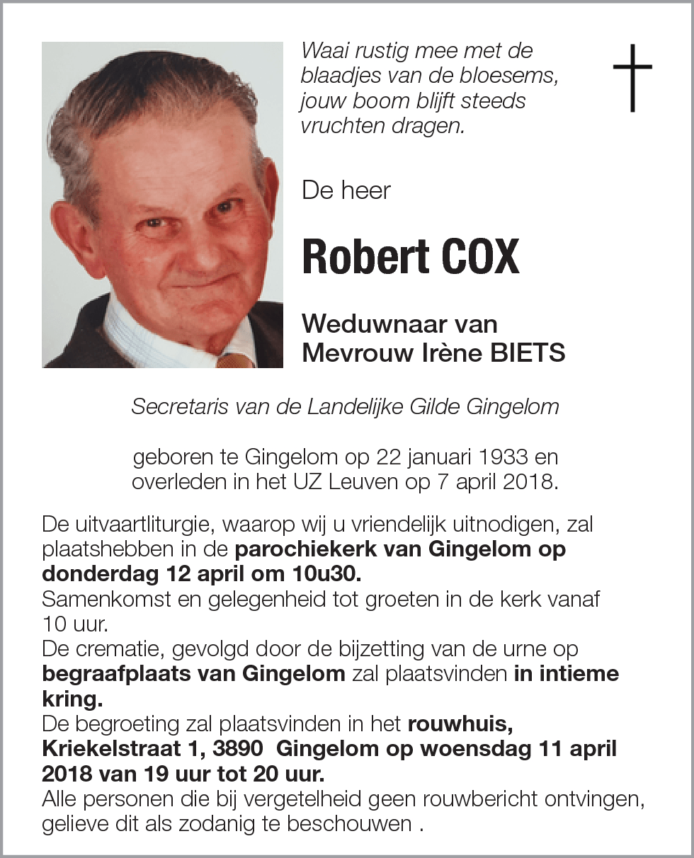 Robert Cox