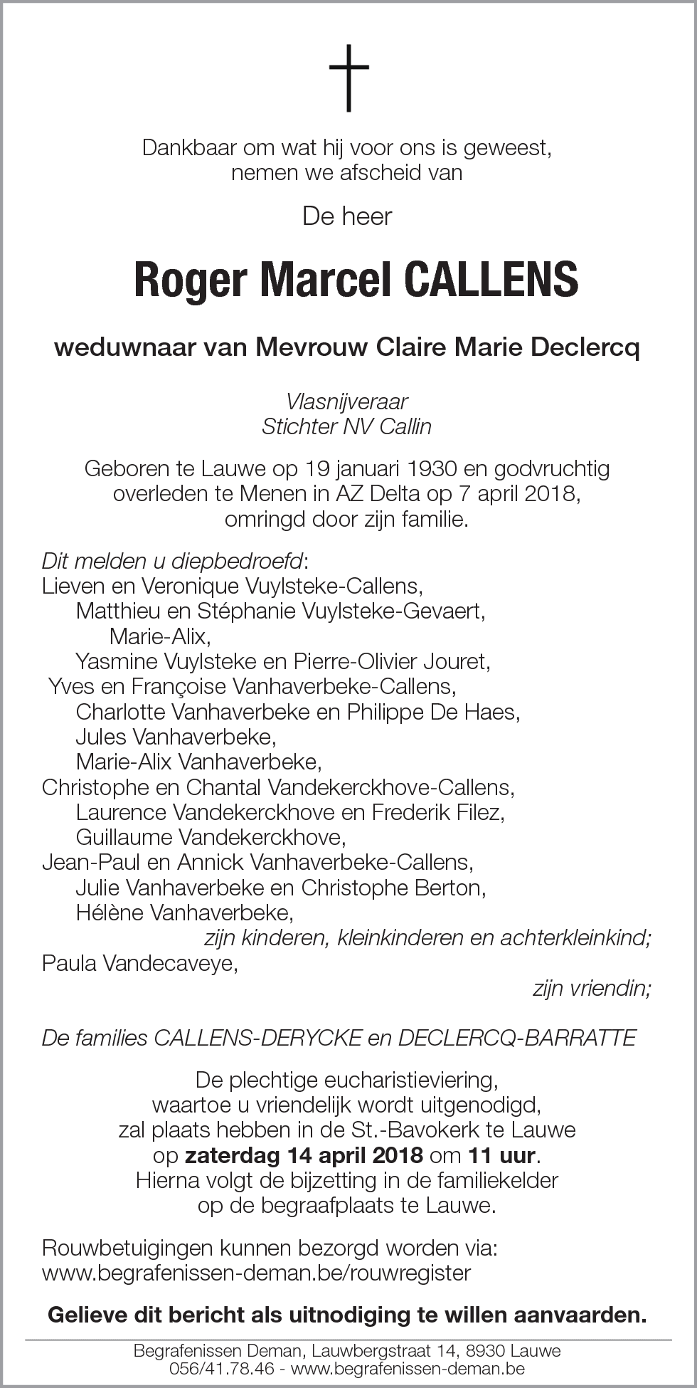 Roger Marcel Callens