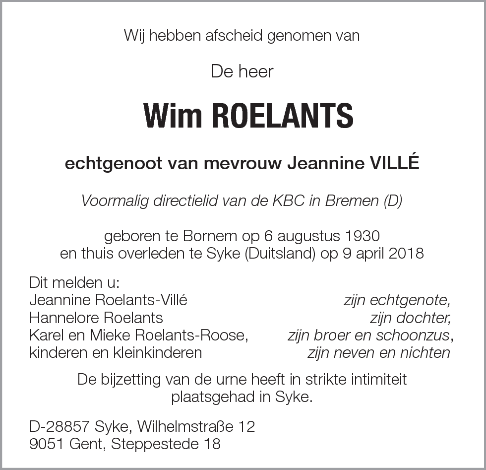 Wim Roelants
