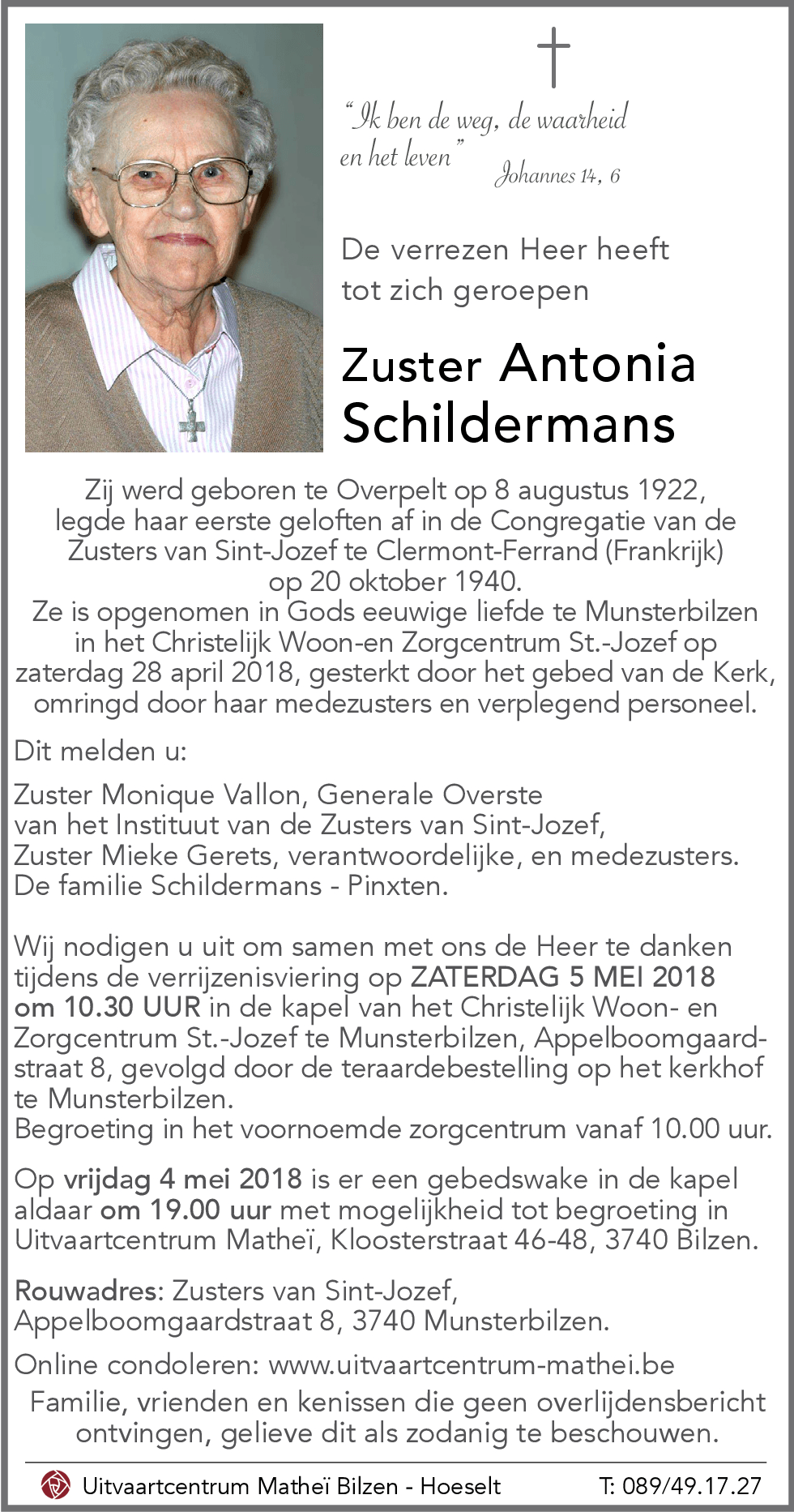 Antonia SCHILDERMANS