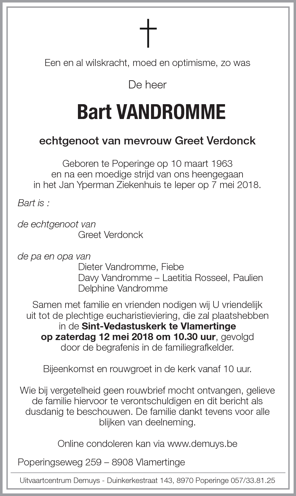 Bart Vandromme