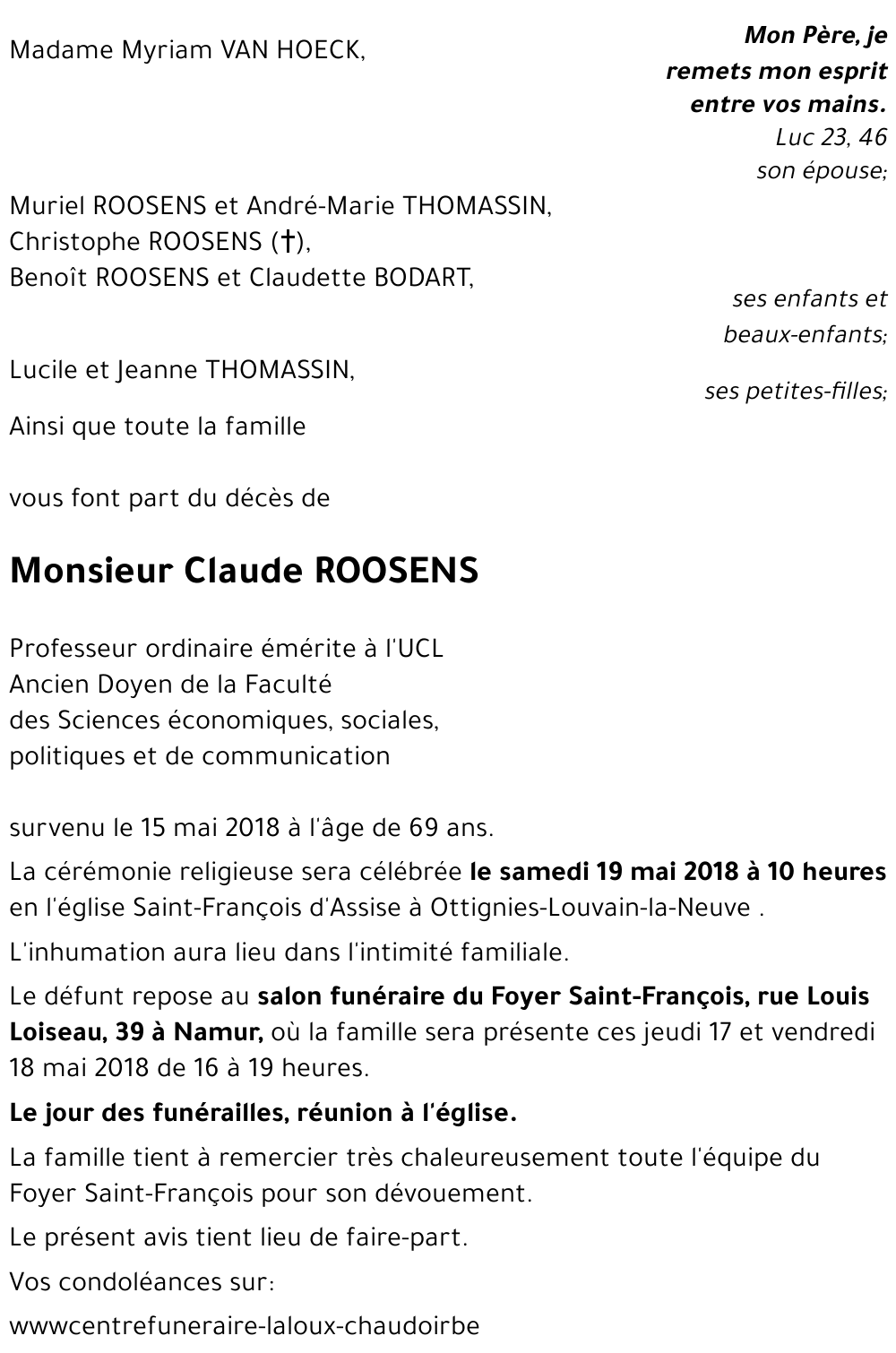 Claude ROOSENS