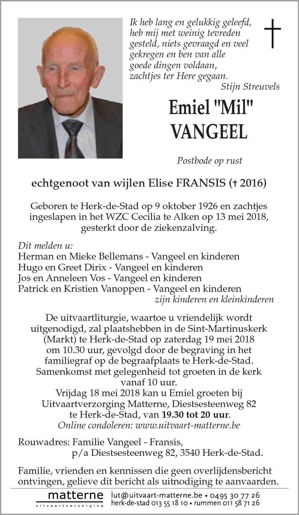 Emiel Vangeel