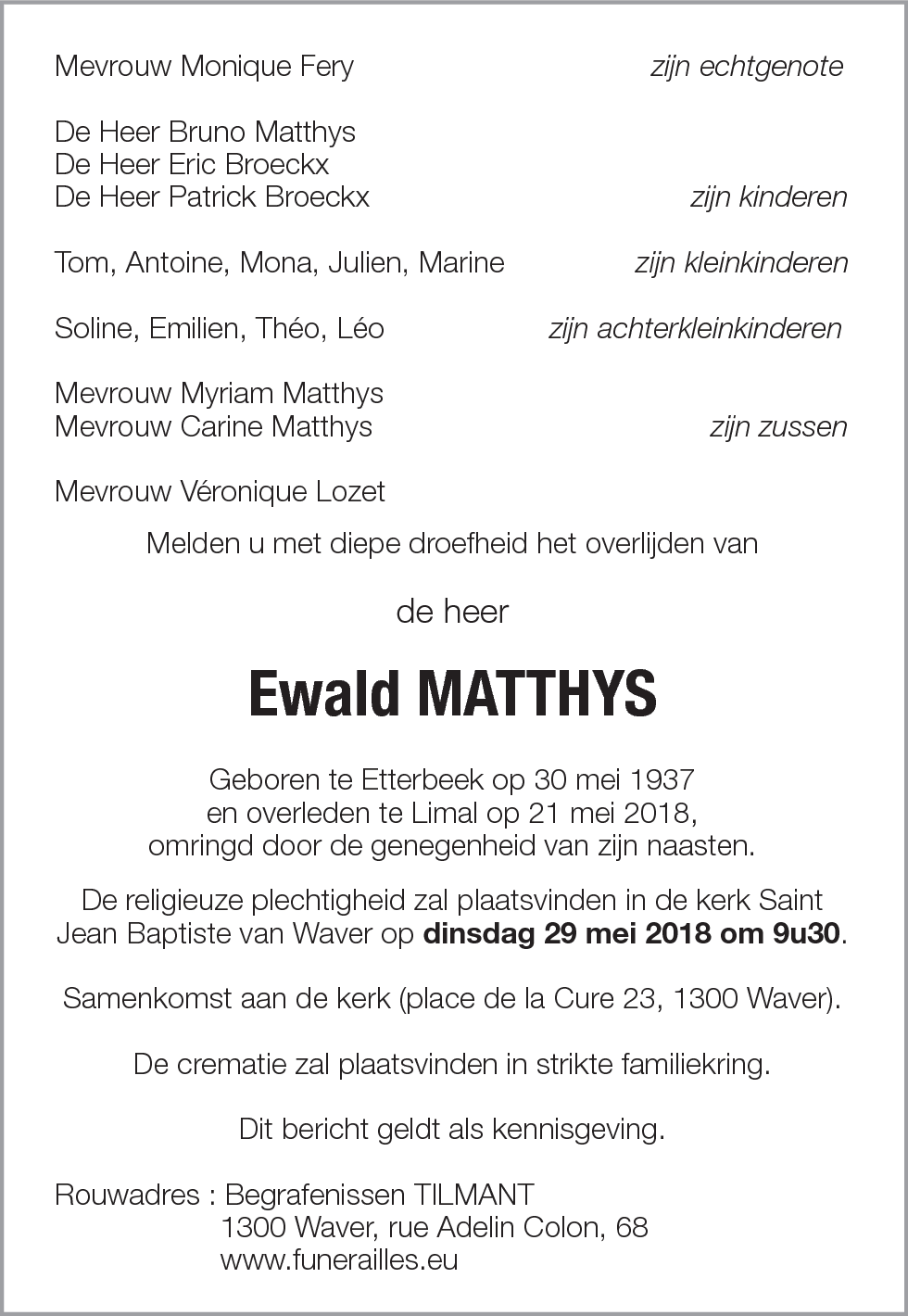 Ewald Matthys