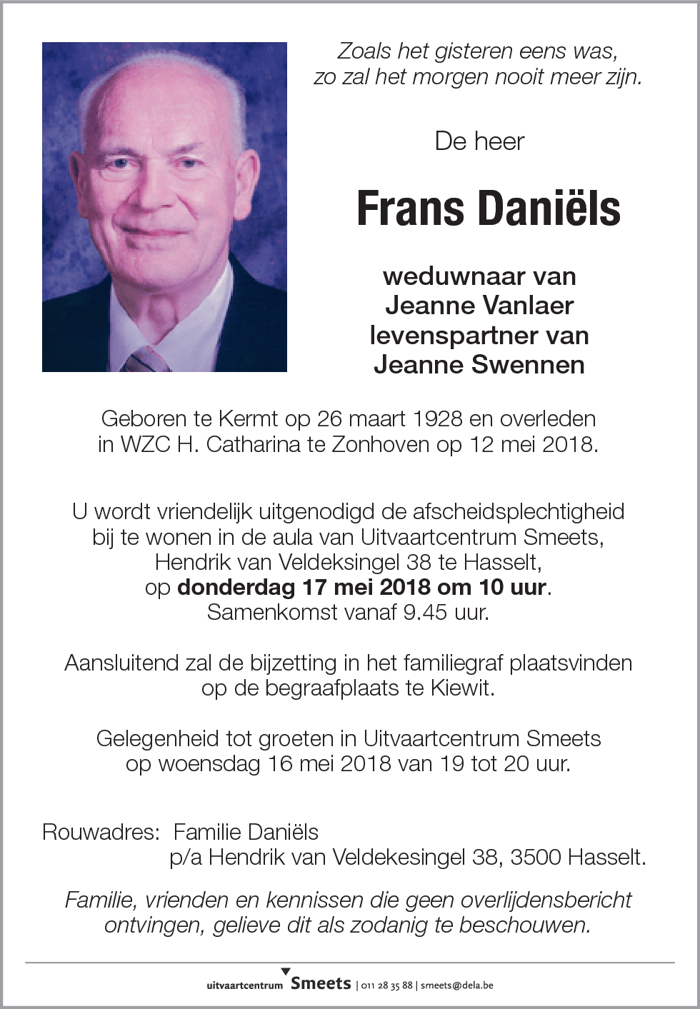 Frans Daniëls