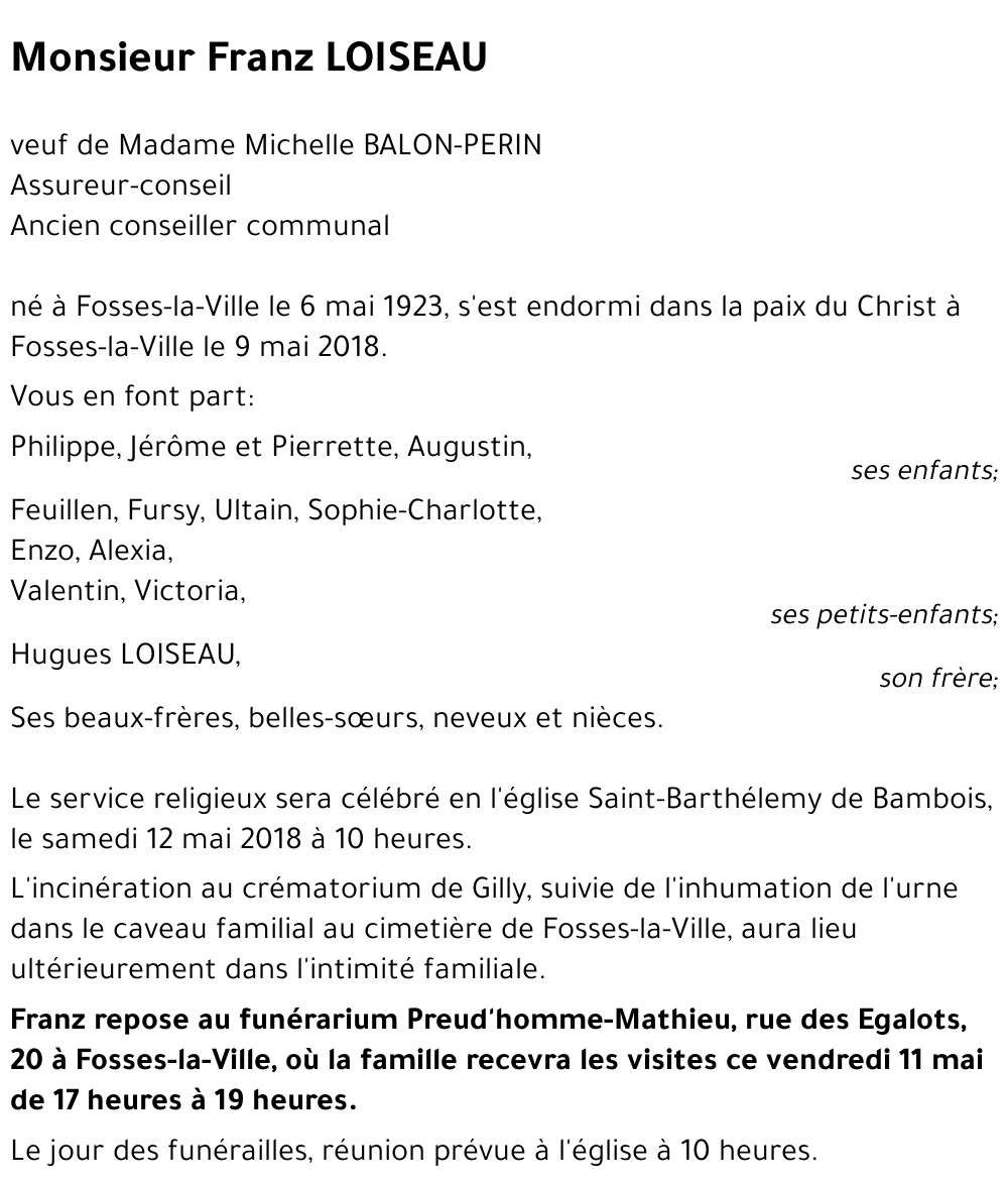 Franz LOISEAU